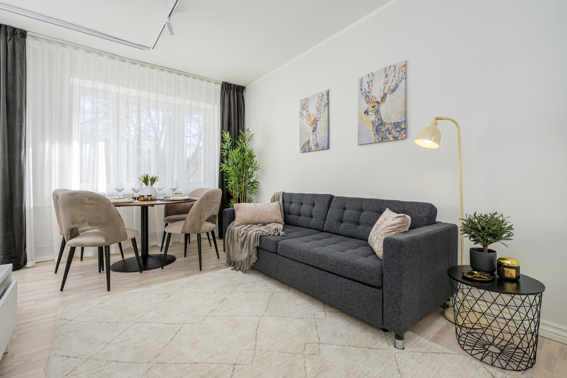 Tallinn apartment · Living & dining after